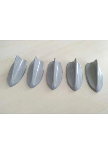 Opel Vectra C Uyumlu Balık Sırtı Mini Süs Anten Gri 5'li Fs