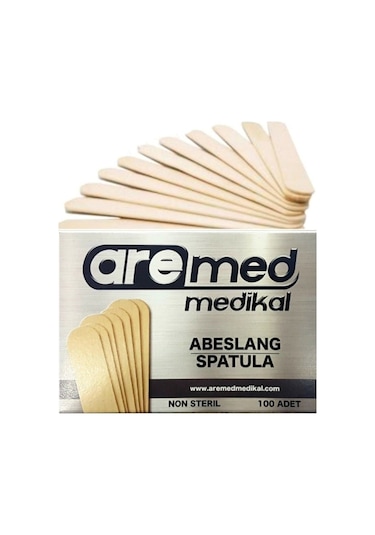 Abeslang Tahta 100'lü X10 Kutu (1000 Adet)  - Spatula