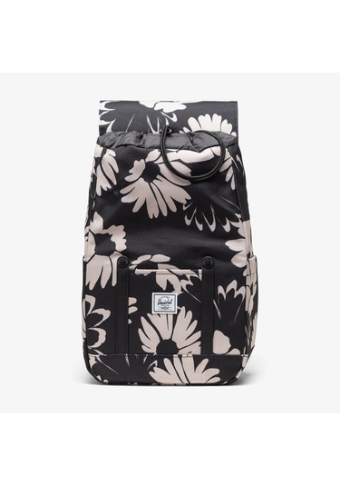 Herschel Retreat Flowers Unisex Siyah Sırt Çantası 11400 Siyah