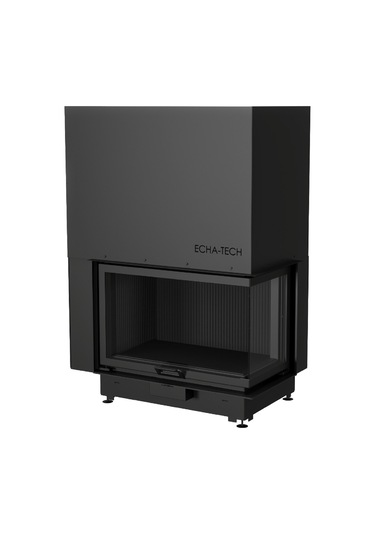Echa Tech Asansörlü Çelik Köşe Şömine Haznesi Sağ Açık 80 D