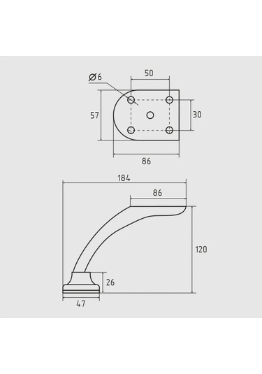 Sanberg Ayarlanamayan 12 Cm Mobilya Ayakları 330583265 Krom