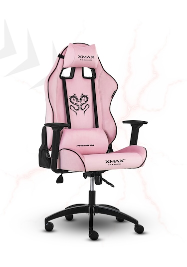 Rio Balerion Komple Baby Face Terletmez Kumaş Ultra Hissiyat Pembe Oyuncu Koltuğu