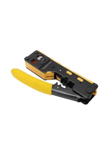 Ağ Kablosu Pensesi Yüksek Karbon Çelik Tel Kesme Soyucu 6p 8p Kablo Konnektörü Sıkma Aleti