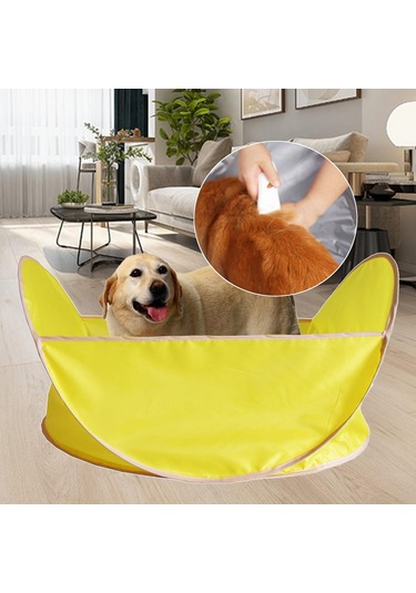 Homyl Köpekler Kediler Için Taşınabilir Pet Kesme Sarı Sarı