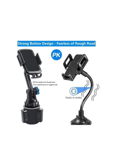 Zyzqstore Araba Kupası Cep Telefonu Tutucu, Ayarlanabilir, Çok Renkli, Cep Telefonu Tutucu Çok Renkli