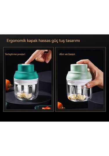 Aurora Mini Radyo Sarımsaklı Pounder Yeşil