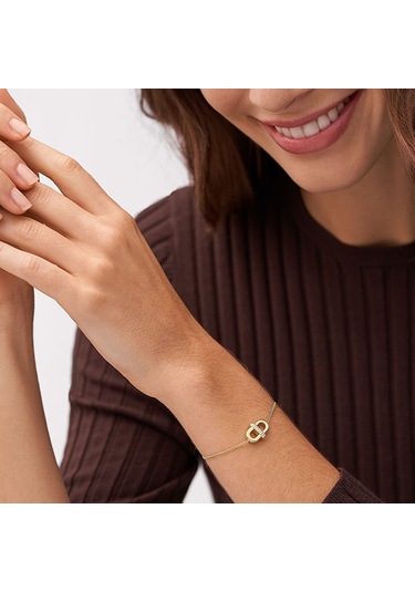 Fossil Jf04584-710 Kadın Bileklik Altın