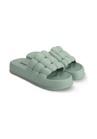 ESEM OFFU Kadın  Yeşil Terlik