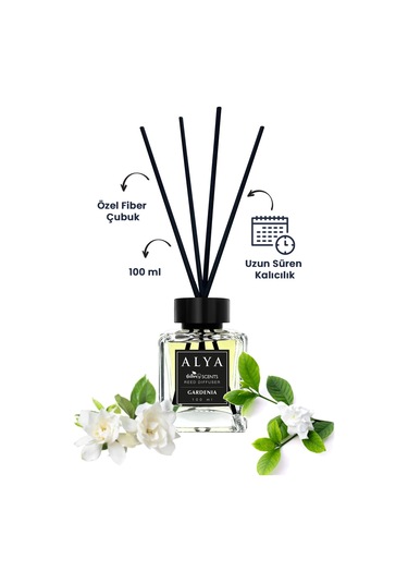 Alya Nature's Scents Angel's Dream + Bubble Gum + Gardenia Bambu Çubuklu Oda Kokusu 3 x 100 ML