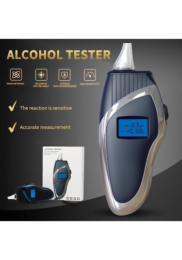 Ty9000 Profesyonel Taşınabilir Weichuang01 Lcd Ekran Alkolmetre