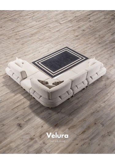 Vista Modüler Köşe Koltuk Takımı & Oturma Grubu Krem