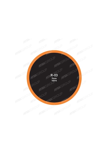 Maruni Model R03 İç Lastik Tabaka Yaması Yuvarlak 76mm
