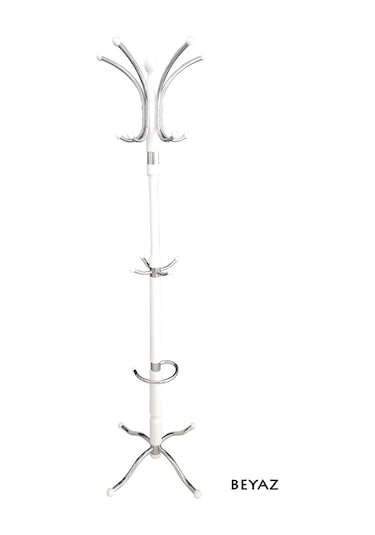 Tolunay Portmanto Ayaklı Askılık - Palmiye Model