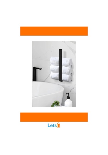 Dayanıklı Paslanmaz Metal Mat Siyah Havluluk Çok Renkli