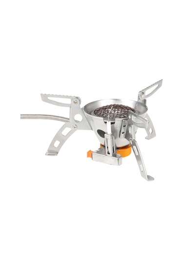 Ximistore9 Taşınabilir Fümeüstü Çadır Ocağı - Rüzgar Direnci, Enerji Tasarrufu Ve Yüksek Isı Verimi İle Piknik Ve Kamp İçin Gümüş