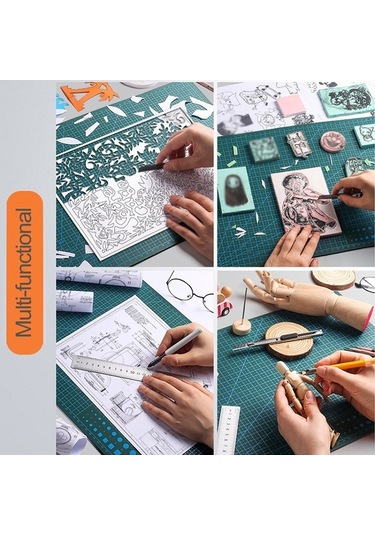 Besthome1 Mavi A3 Pvc Kesim Tabanı - 1.4mm Kalınlık - Sanayi & Tasarım Destekli