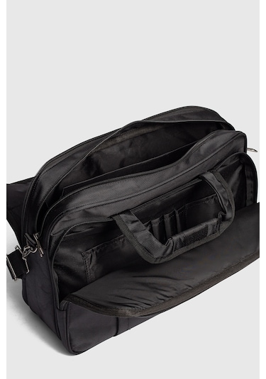 15.6" İnç Evrak Bilgisayar Notebook Laptop Çantası Se02 Siyah Siyah