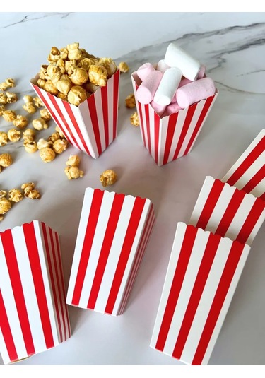 Tovary Dla Prazdnika Sweet Dreams Patlamış Mısır Ve Atıştırmalıklar İçin Kutu Şeklindeki Bardak 418244489 100 adet