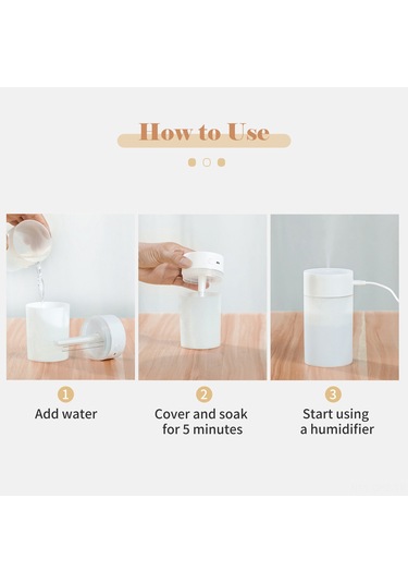 Aubyhe 260ml Pembe Usb Akıllı Ev Banyo Ofis Masaüstü Nemlendirici, Otomatik Kapanma, 7 Renkli Gece Işığı, Sürekli Ve Aralıklı Sprey Modu