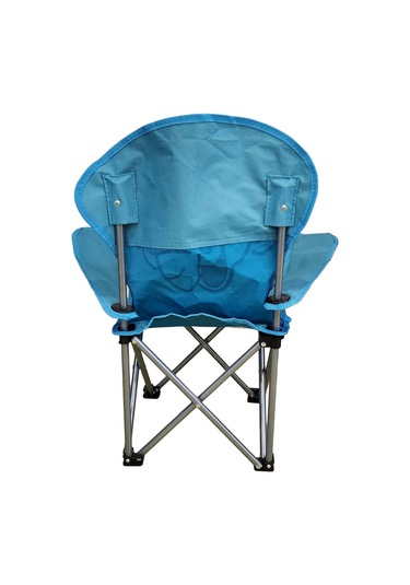 Katlanır Çocuk Sandalyesi Mavi - Fil Desen Mavi