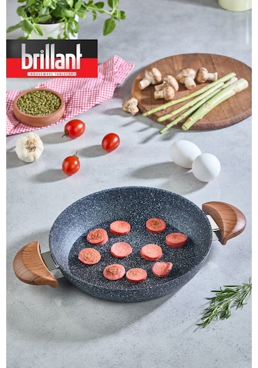 Alpha Bio Granit Sahan 18 Cm Antrasit