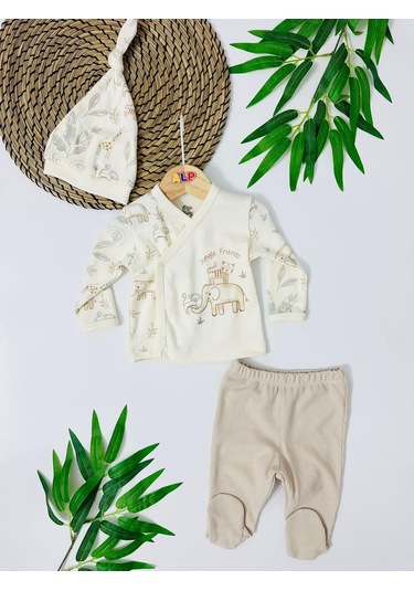 Argentina 3 Li Yeni Doğan Set Krem