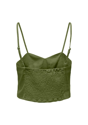 Only Onlmago Lıfe Strap Crop Top Pnt Yeşil 001