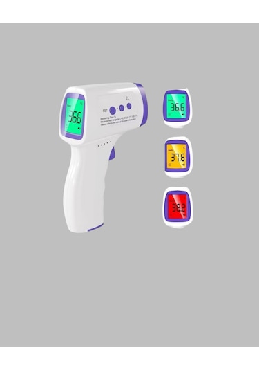 Lcd Ekran Temassız Ateş Ölçer