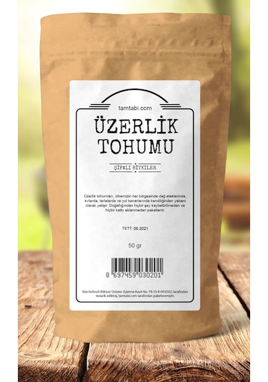 Tamtabi Üzerlik Tohumu 50 G