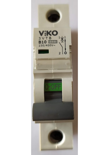 Viko 1X10 Amper W Otomat B Tipi 4.5Ka Sigorta 4Vtb-1B10