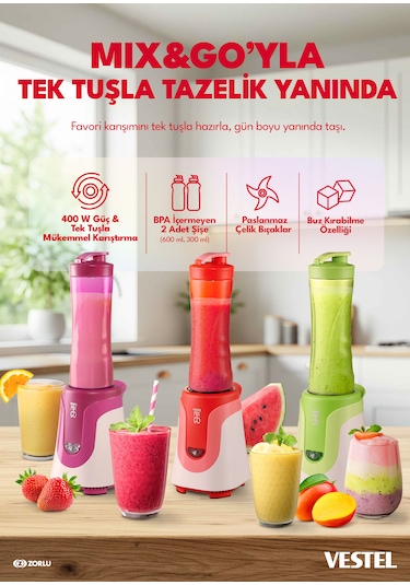 Vestel Mix & Go 300 W Blender