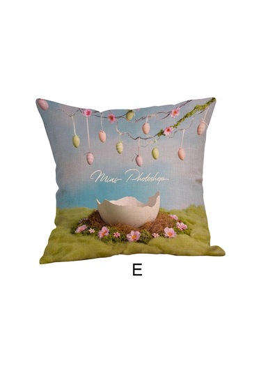 Paskalya Günü Yastık Kılıfı Kanepe Kılıfı Minder Kılıfı Özel 0009 Diğer