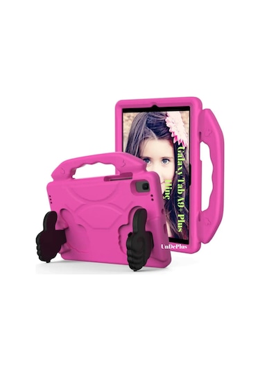 Samsung Galaxy Uyumlu Tab A9 Plus X210 X213 X215 X217 Kılıf Tutmalı Standlı Silikon Case