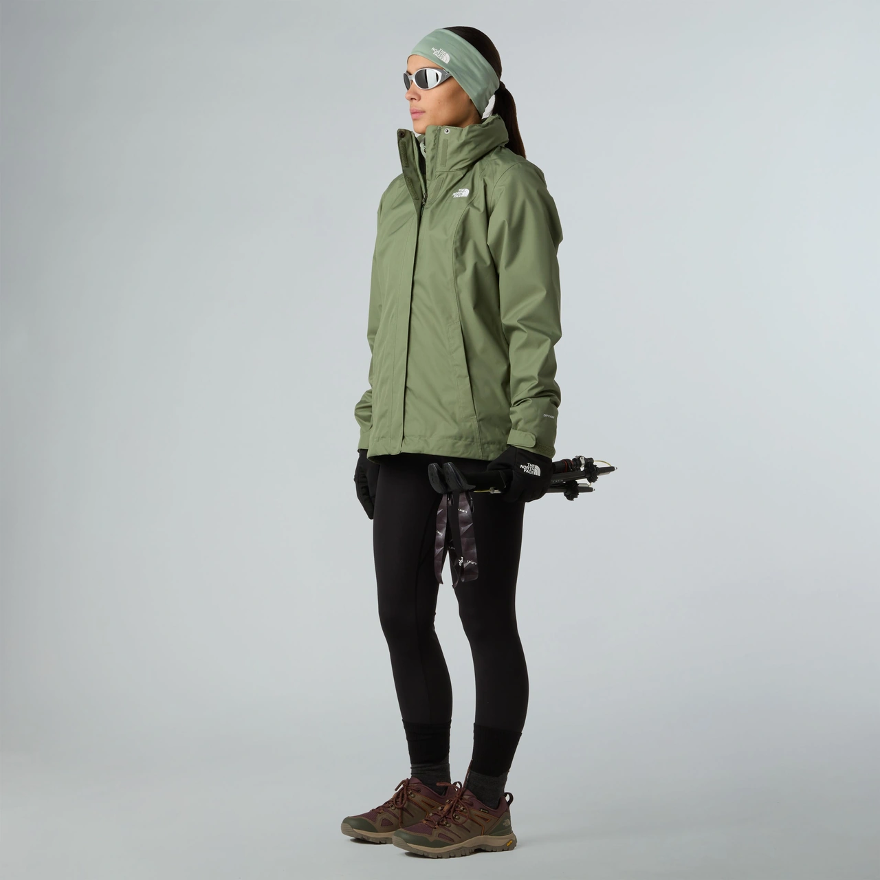 The North Face W Evolve Ii Triclimate Jacket - Eu Kadın Mont-30606 Yeşil