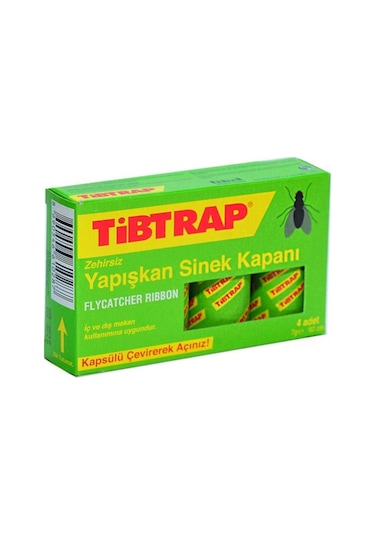 Tibtrap Yapışkan Sinek Kapanı 22 x 4'lü