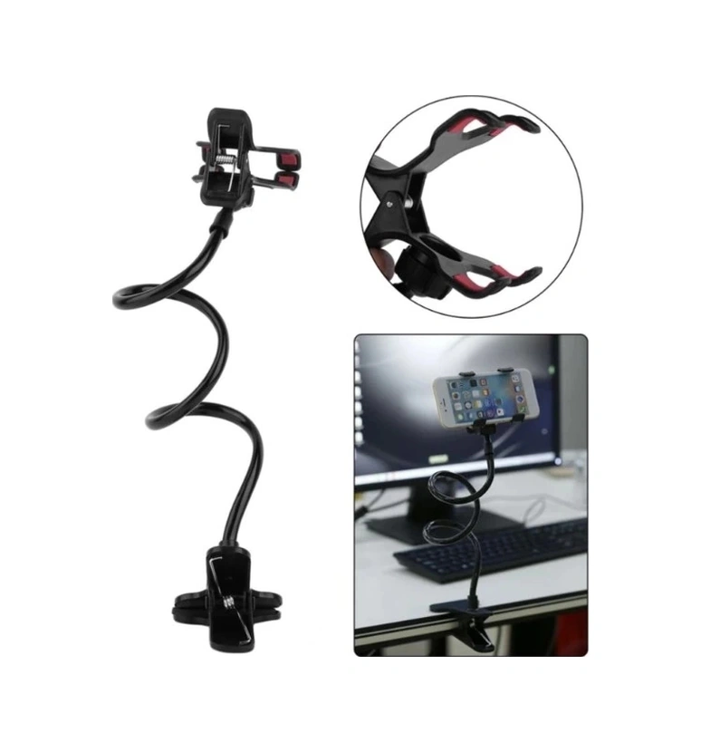 Ceylan Adam Akrobat Telefon Tutucu Oynar Başlıklı Siyah