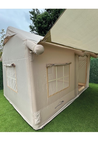 Campout Şişme Çadır Krem