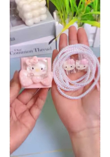 Iphone 18w/20w Uyumlu Şarj Kablosu Ucu Ve Şarj Başlığı Kılıfı Hello