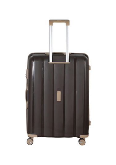 Mçs Polipropilen Valiz V305 75 Cm S18y10003375 11161 Acı Kahve/şampanya
