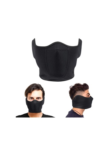 Açık Hava Bisiklet Maskesi Sonbahar Kış Açık Hava Kayak Kulaklıklar Antifriz Sıcak Kayalık Kabarık Boyun Kış Sporları Diğer