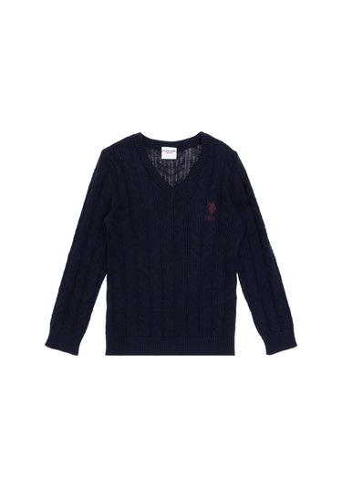 U.s. Polo Assn. Erkek Çocuk Lacivert Kazak /triko 50315639-vr033 Lacivert