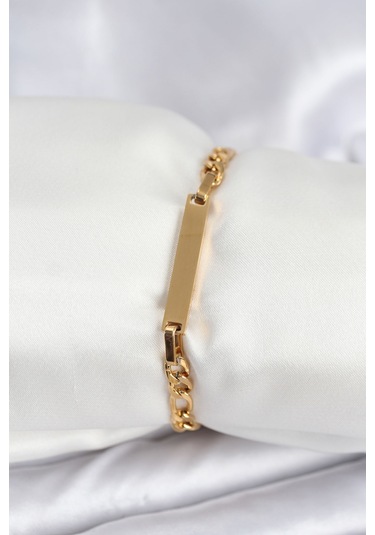 316l Çelik Gold Renk Yazı Yazmaya Uygun Kadın Bileklik Çok Renkli