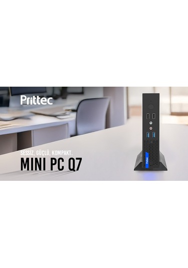Prıttec Ox3 Q7-th610l Mını Pc I3-12100 / 8gb / 512 Nvme M2 / Free Dos
