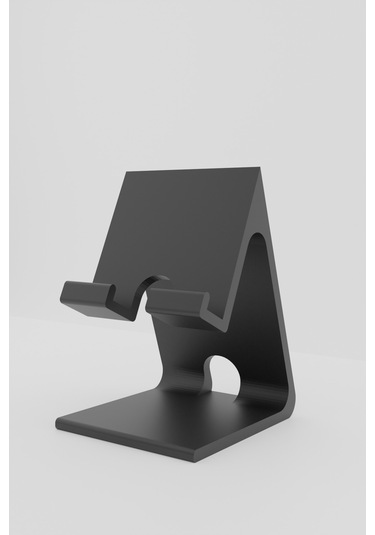 Masaüstü Telefon Tutacağı Telefon Standı Renkli Siyah