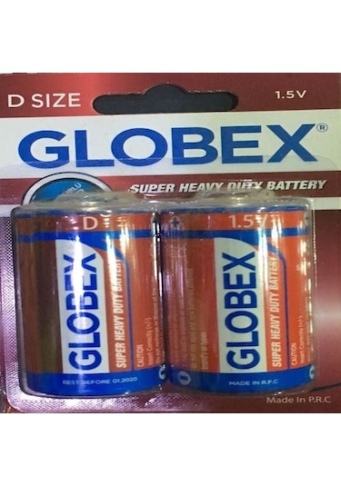 PİL 1.5V ORTA BOY PİL SPUER HEAVY DUTY PİL GLOBEX GXP-D1
