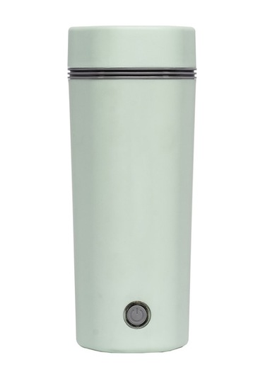 Araç İçin 24v 400ml Isıtıcı Bardak, 100 Derece Su Kaynatıcı, Yeşil Renkli Elektrikli Kettle