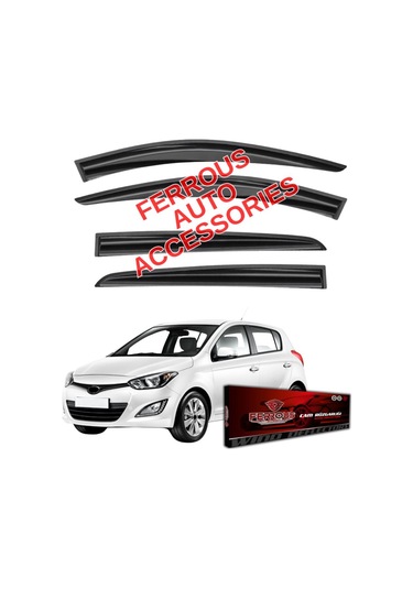 Hyundai İ20 Ferrous Cam Rüzgarlığı 4lü Set 2009 2014