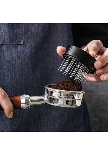 Suntek Restoranlar, Bar, Kahve Dükkanı 53mm Için 2'si 1 Arada Kahve Dağıtıcı Sabotaj Taşınabilir