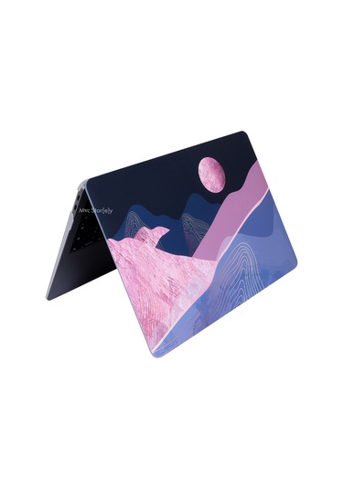 Huawei Kılıf Matebook D14 Kılıf 2019-2020-2021-2022 Yılı İle Uyumlu Koruyucu Wavelayers01nl Pembe