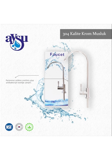 Su Arıtma Cihazı 5 Aşamalı 8 Lt. Pompasız - Kırmızı